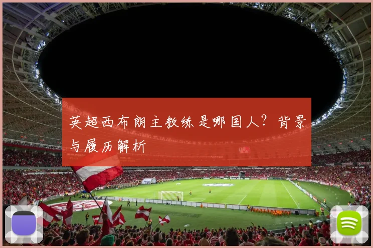 英超西布朗主教练是哪国人？背景与履历解析